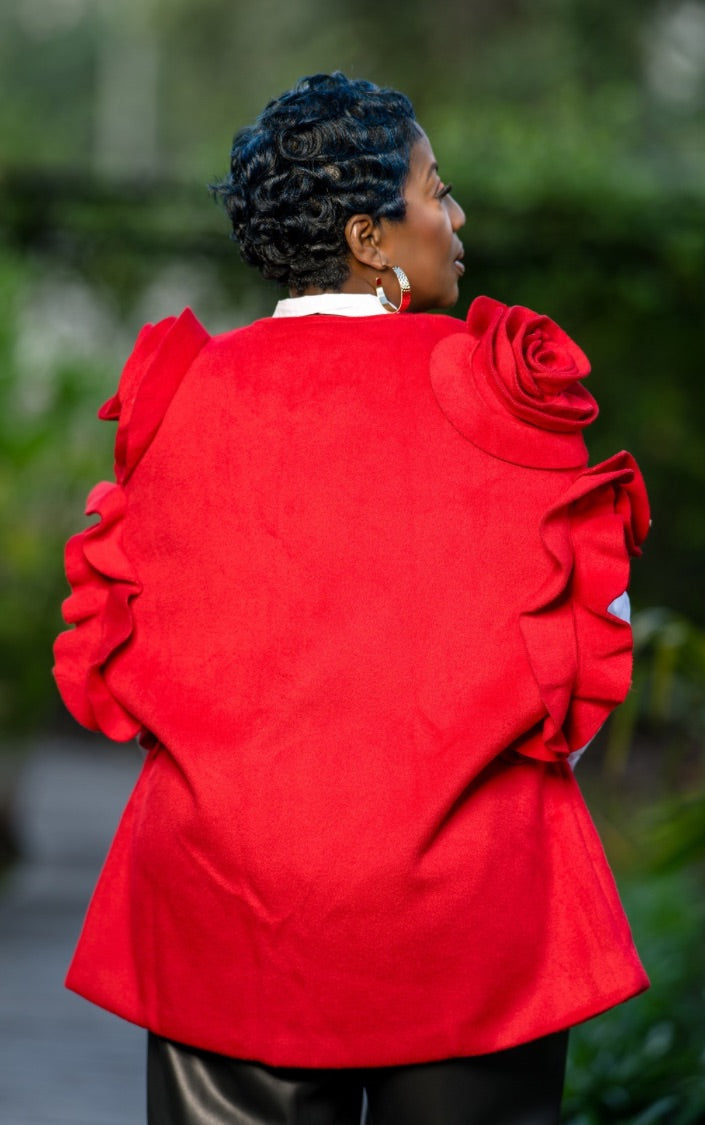 Regal Veil Cape Vest