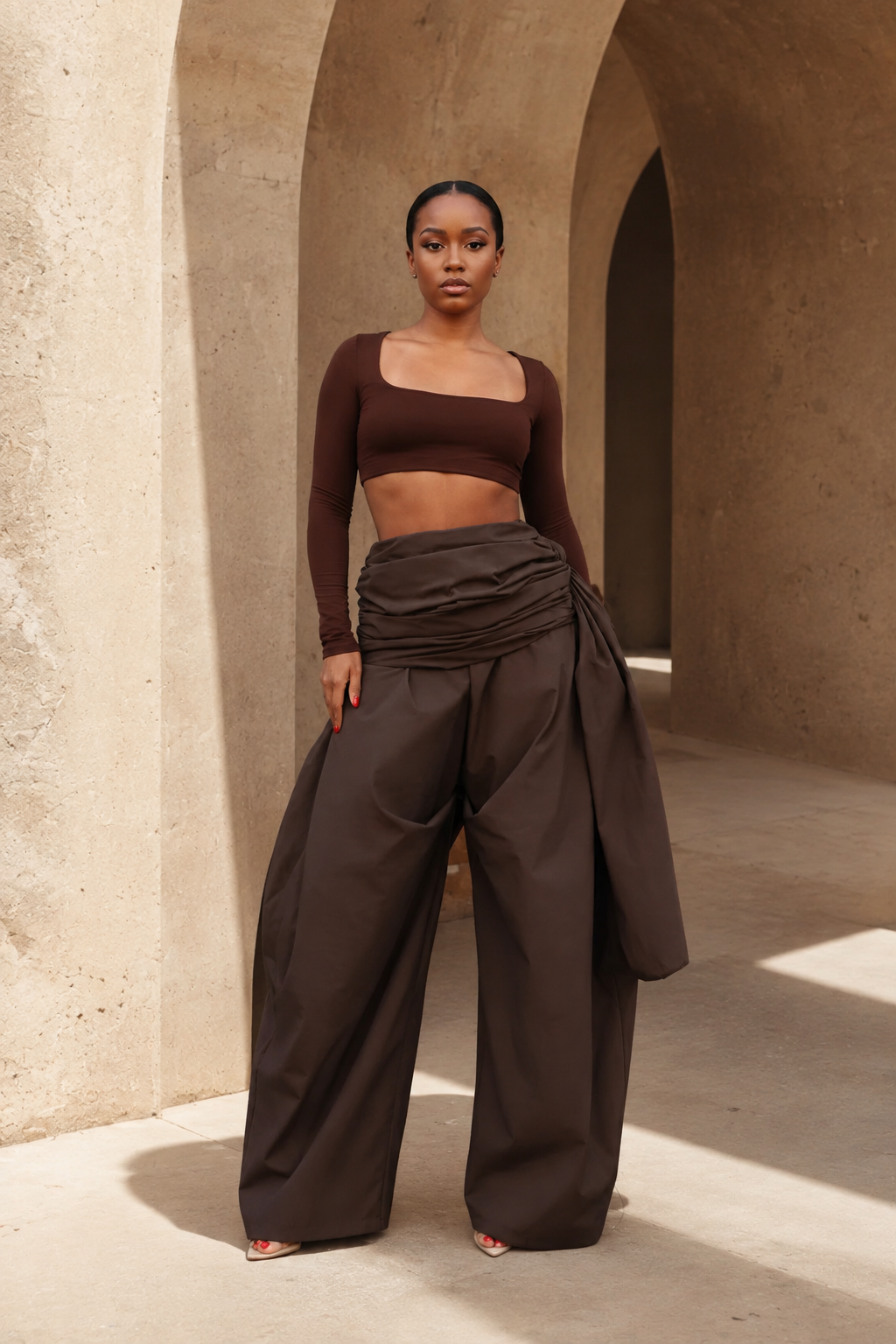 Dramatic Drape Pants