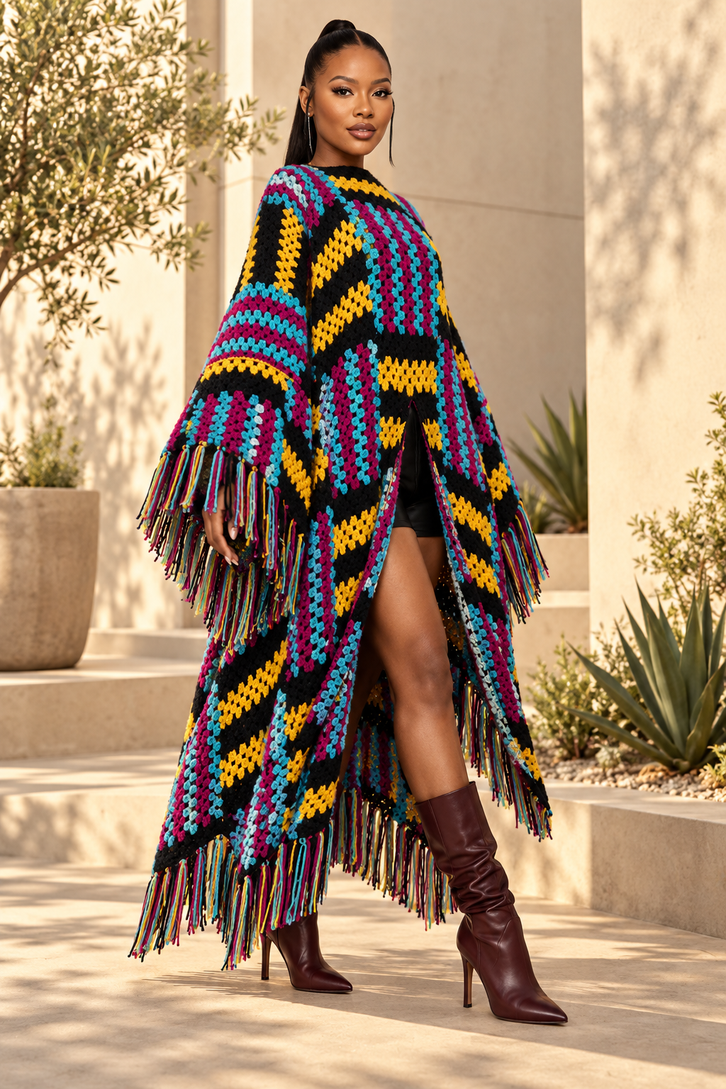 Fearless Fringe Poncho (Estimated availability: October 10, 2026
Estimated dates are subject to change based on vendor delivery.