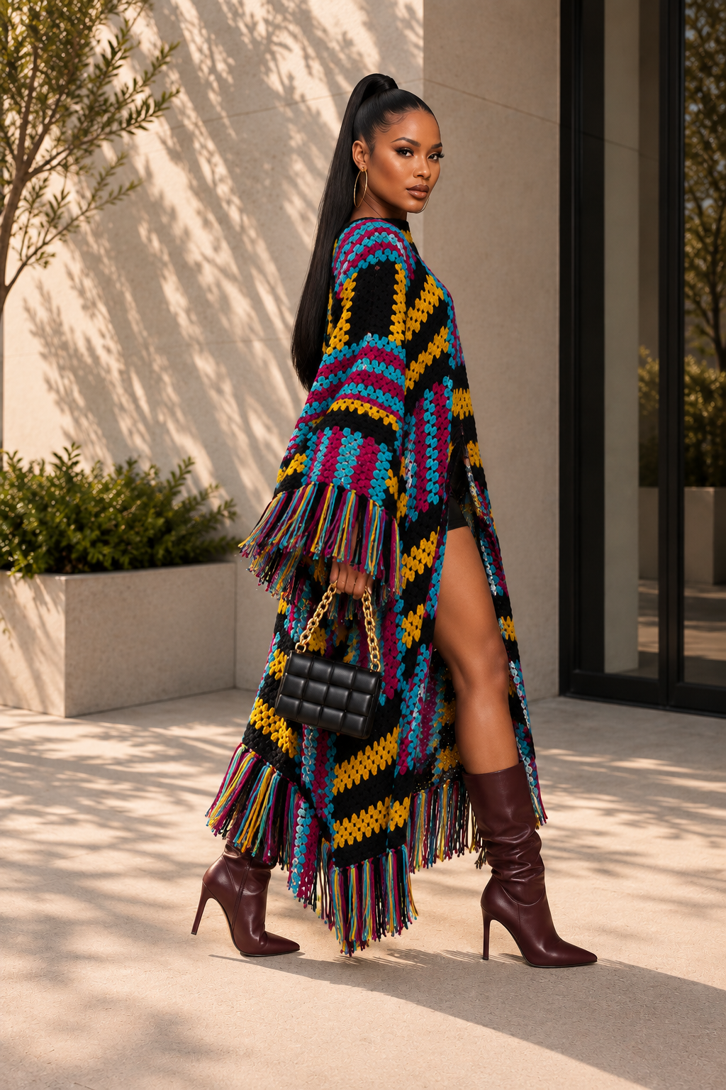 Fearless Fringe Poncho (Estimated availability: October 10, 2026
Estimated dates are subject to change based on vendor delivery.
