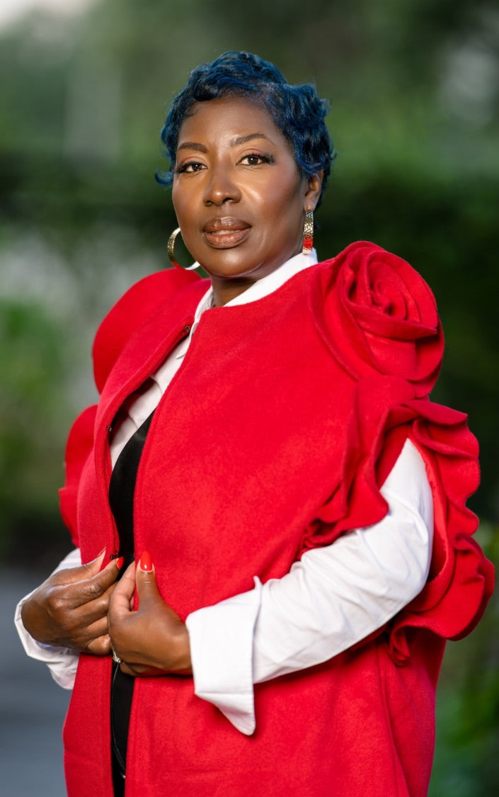 Regal Veil Cape Vest