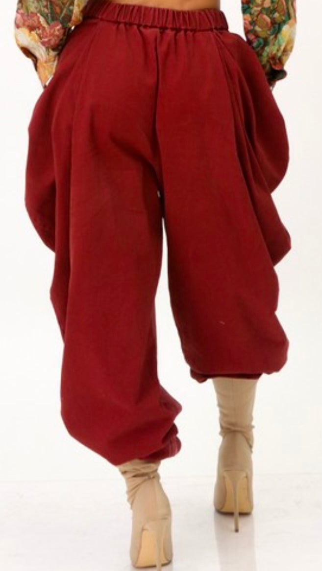 Crimson Glow Pants