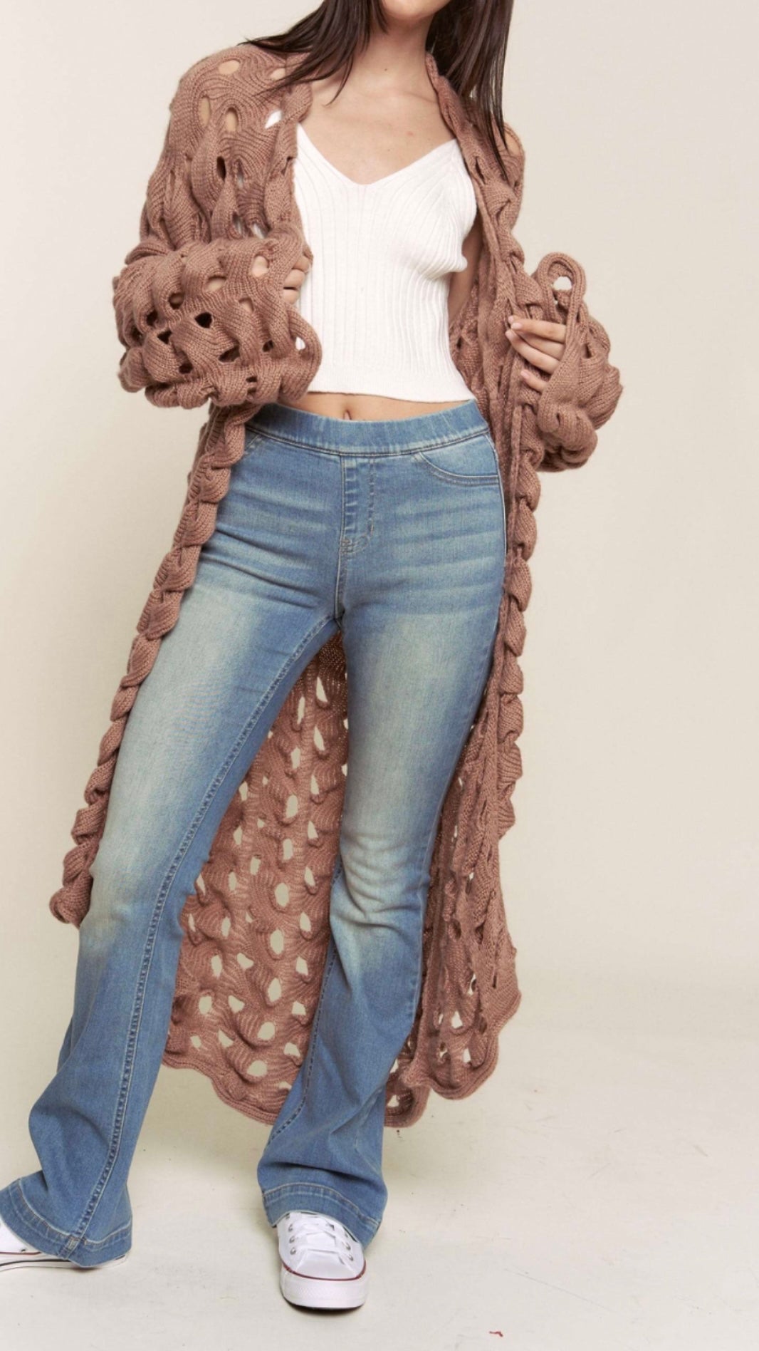 Lattice Elegance Cardiganfeel