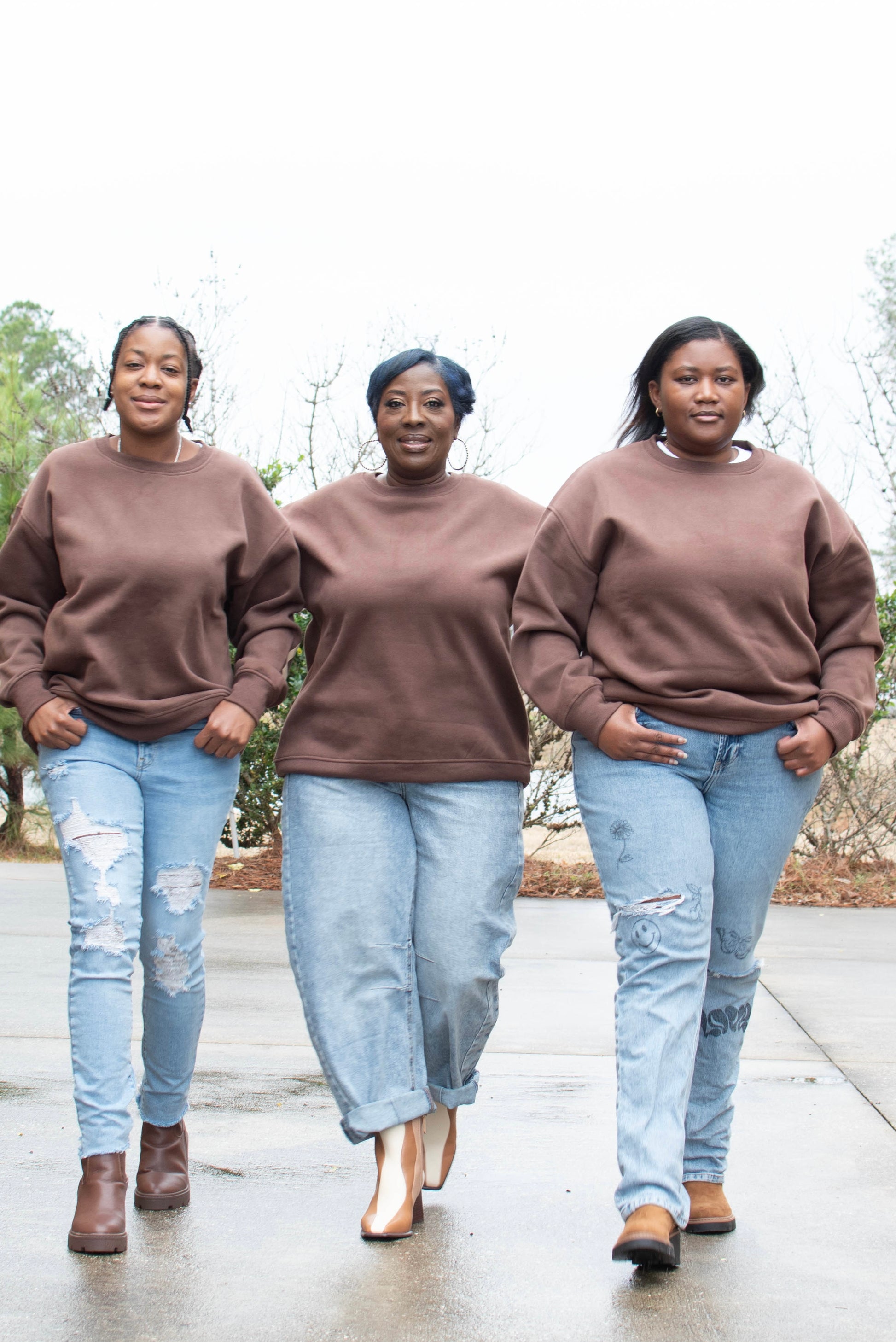 Be Yourself, Love Yourself Oversized Sweatshirt (New Color-Black-available 3/31/25)