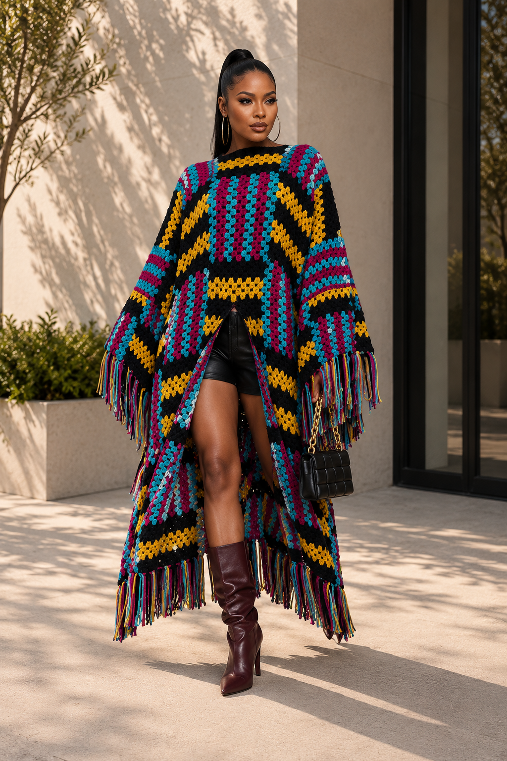 Fearless Fringe Poncho (Estimated availability: October 10, 2026
Estimated dates are subject to change based on vendor delivery.