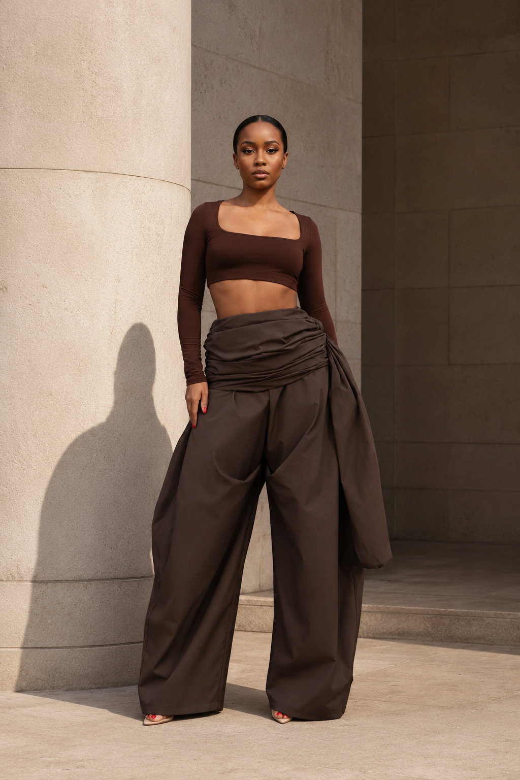 Dramatic Drape Pants