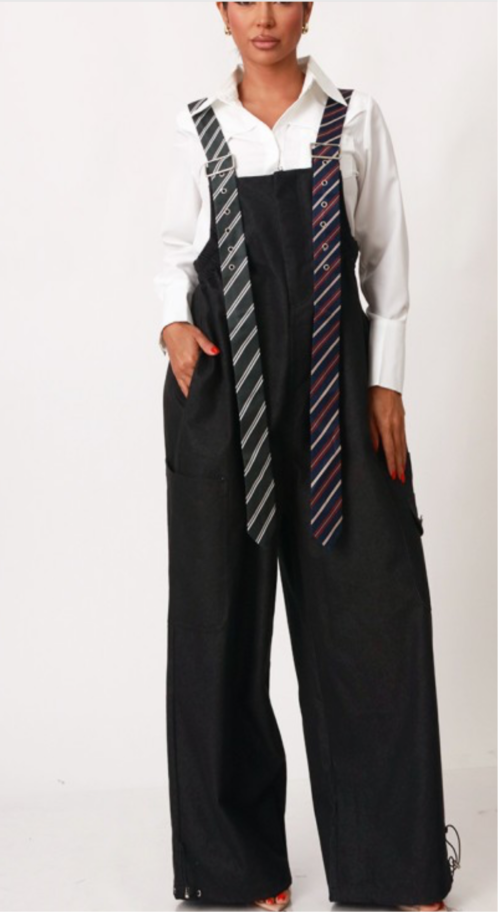 Pre-order- Tie-in Statement Jumper - Pre-order ends 12/1/25 available 12/6/25