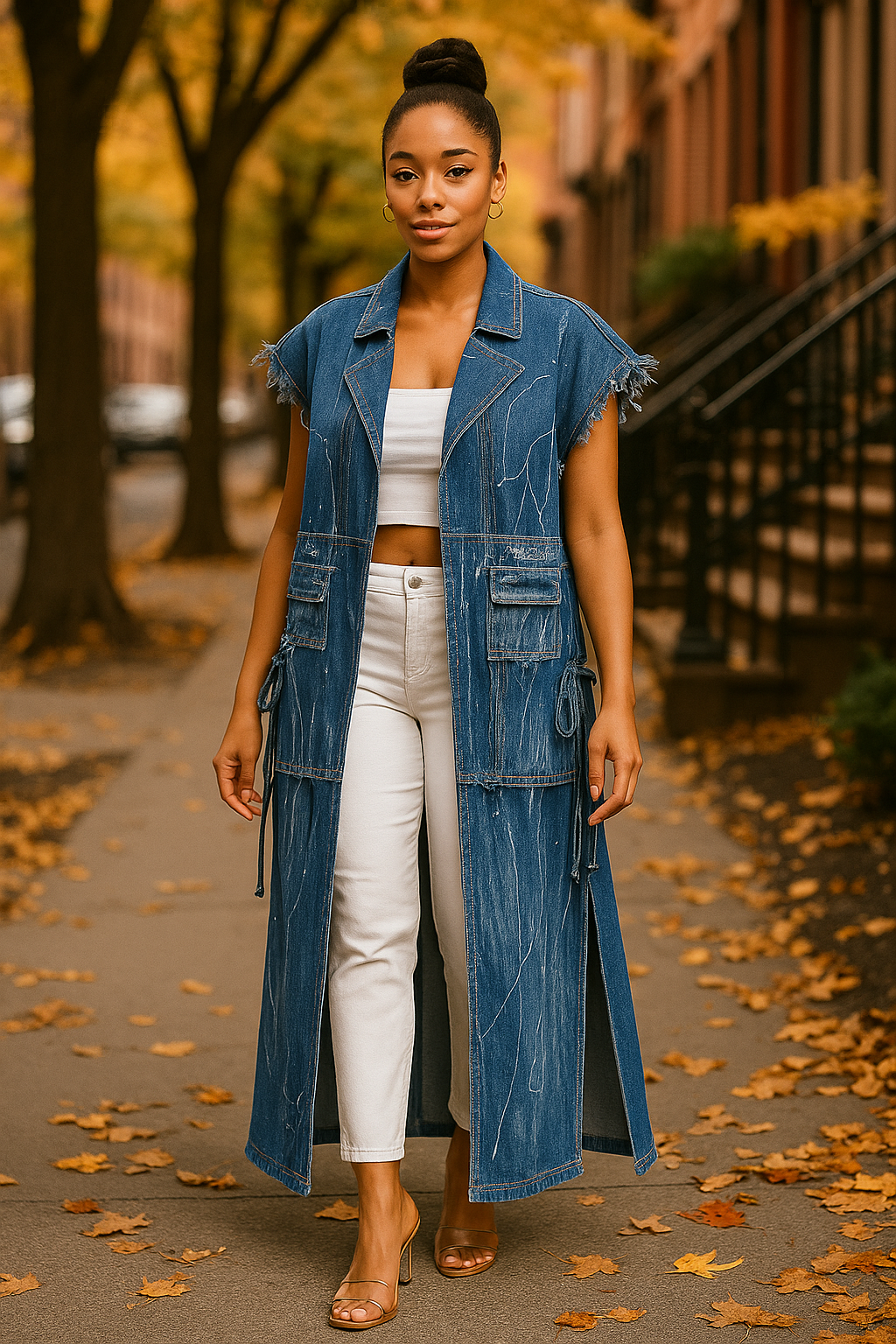 Denim Dynasty Duster