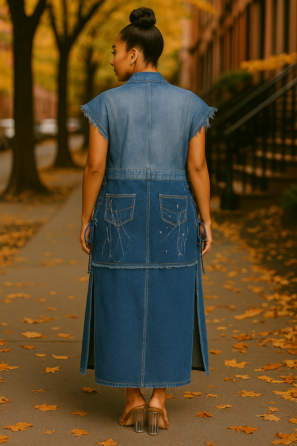 Denim Dynasty Duster