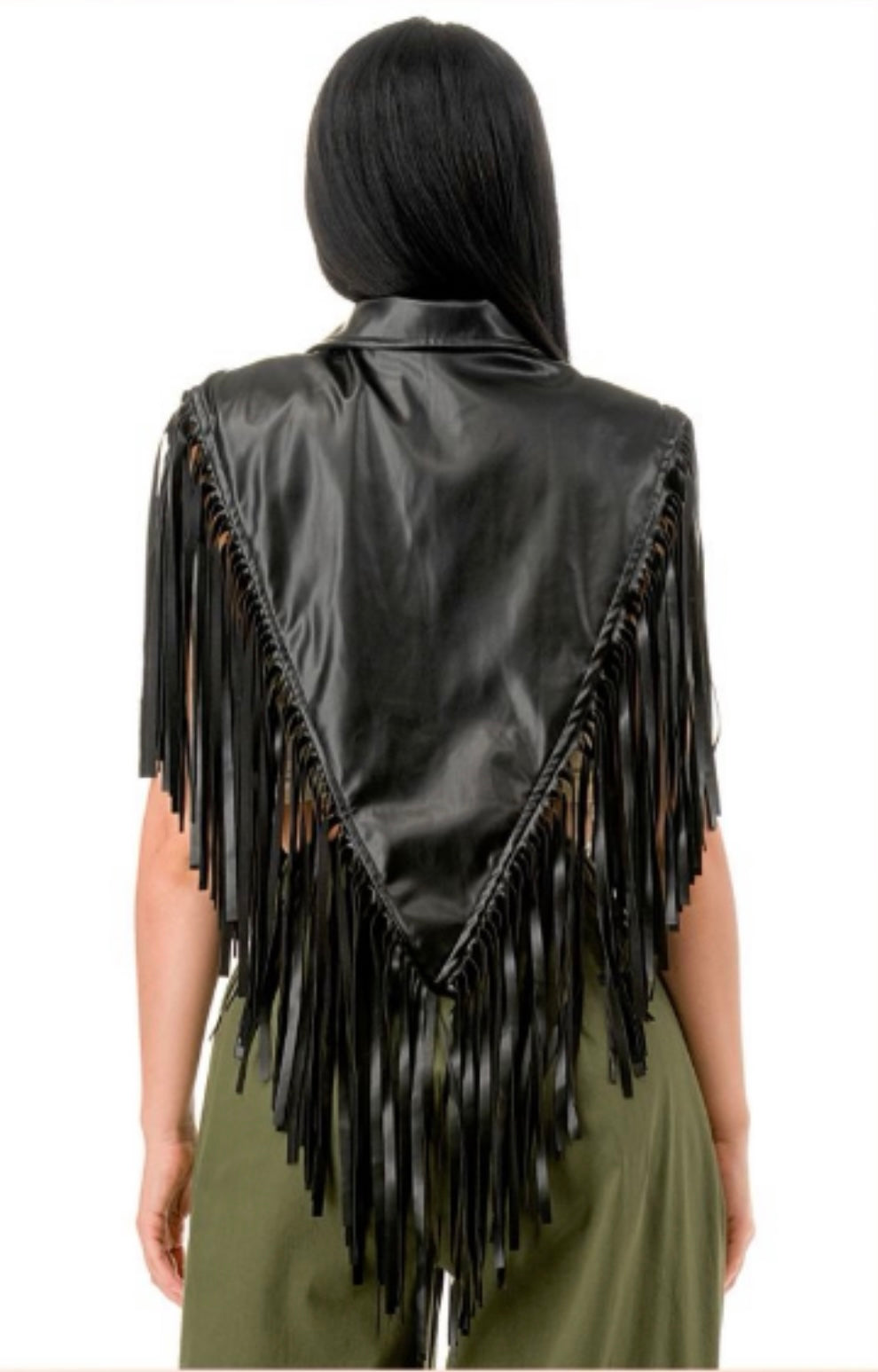 Western Edge Fringe Vest