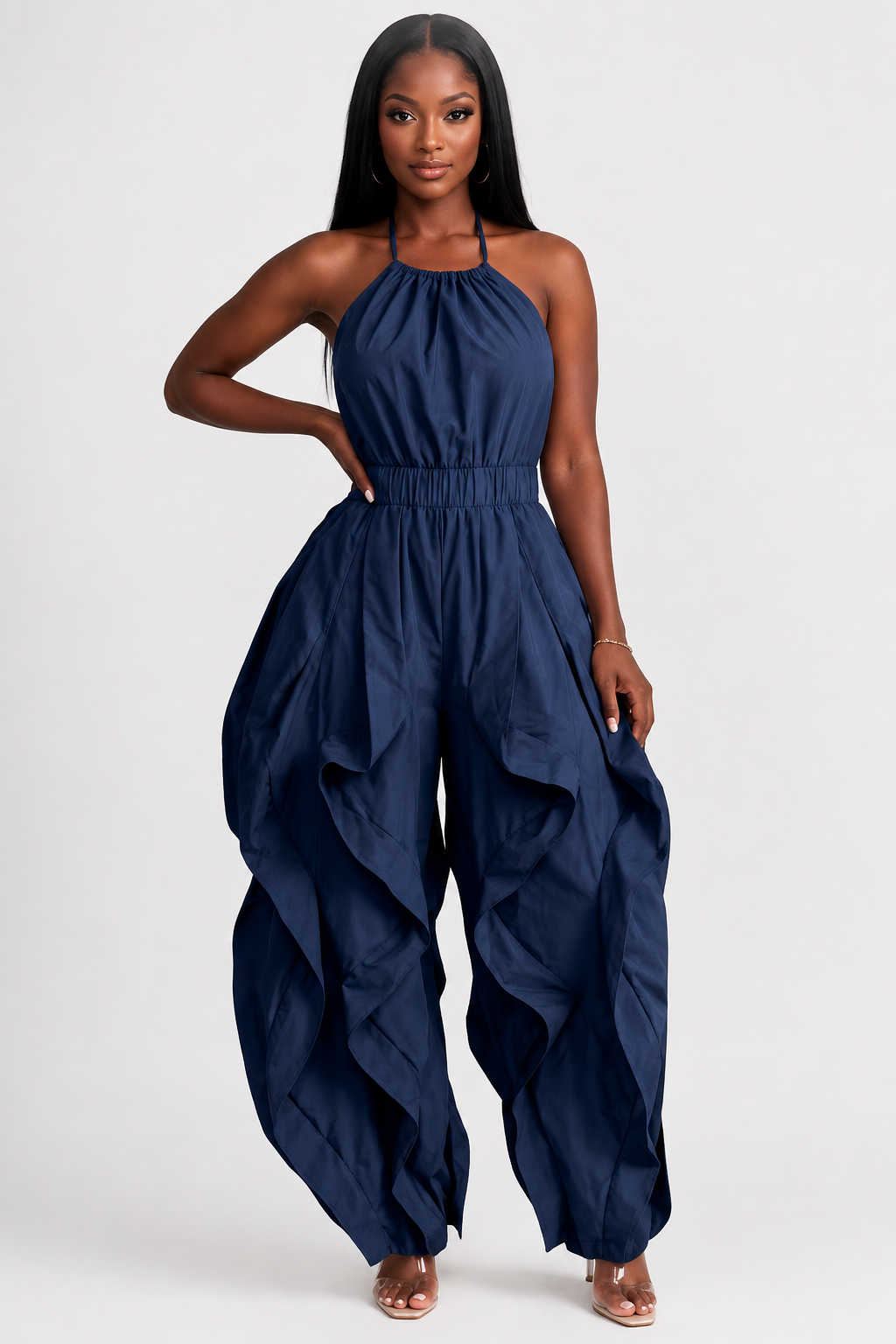 Rhythm & Ruffles Jumper  (Estimated availability: August 31 (brown only) & September 15
Estimated dates are subject to change based on vendor delivery.