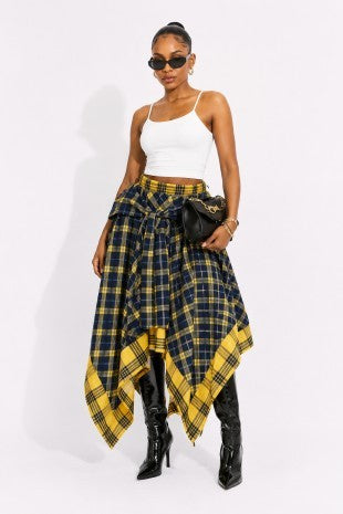 Plaid in Motion Skirt  (Estimated availability: August 20-25
Estimated dates are subject to change based on vendor delivery.